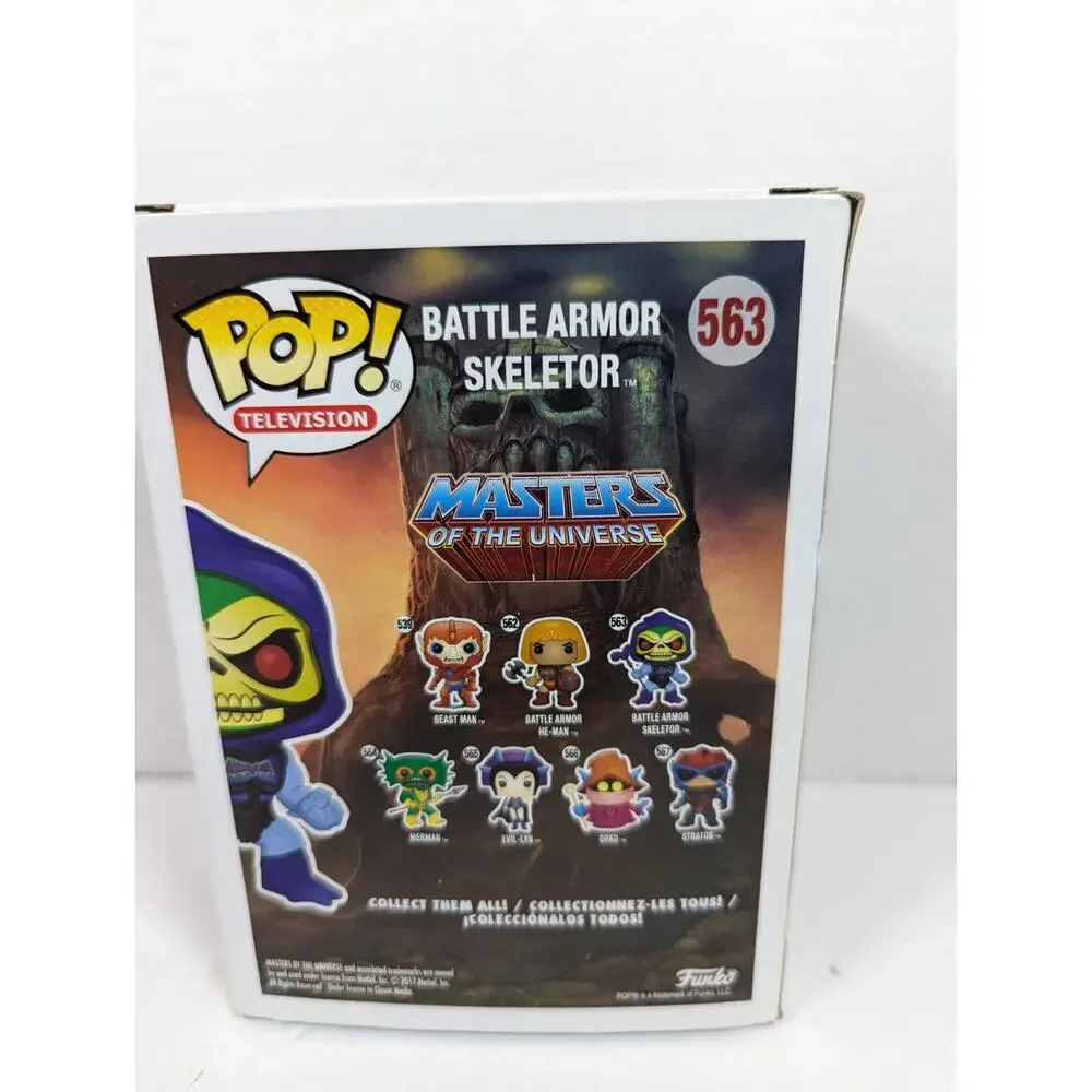 Funko Pop Battle Armor Skeletor 563 MOTU Television Gemini Collectible Exclusive